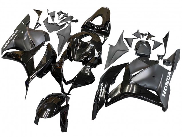 Carenados Moto Honda CBR600RR 2009-2012 - Negro Brillante Negro Mate