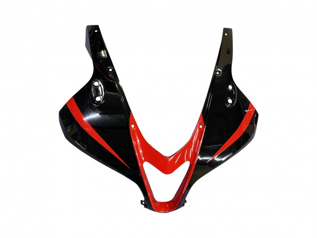 Carenados Moto Honda CBR600RR 2009-2012 - Rojo Negro Brillante Negro Mate Raya