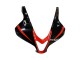 Carenados Moto Honda CBR600RR 2009-2012 - Rojo Negro Brillante Negro Mate Raya
