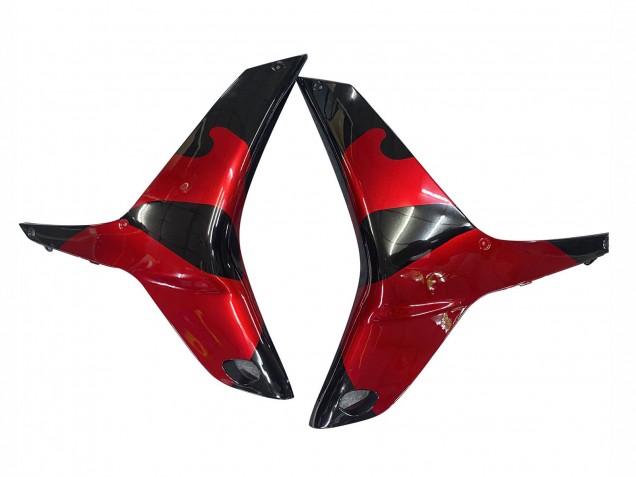 Carenados Moto Honda CBR600RR 2009-2012 - Rojo Negro Brillante