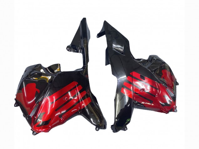 Carenados Moto Honda CBR600RR 2009-2012 - Rojo Negro Brillante