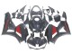 Carenados Moto Honda CBR600RR 2013-2023 - Negro FibraCarbono Rojo