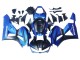 Carenados Moto Honda CBR600RR 2013-2026 - Azul Negro Mate Carrera