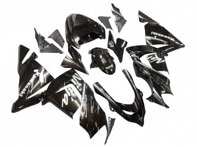 Carenados Moto Kawasaki ZX10R 2004-2005 - Negro Brillante Ninja