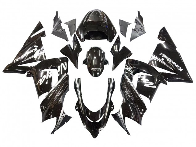 Carenados Moto Kawasaki ZX10R 2004-2005 - Negro Brillante Ninja