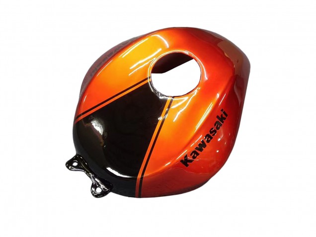Carenados Moto Kawasaki ZX10R 2004-2005 - Burnt Naranja Negro Monstruo Elf