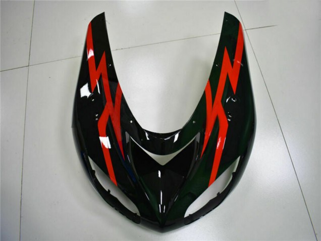 Carenados Moto Kawasaki ZX10R 2006-2007 - Negro Brillante Rojo