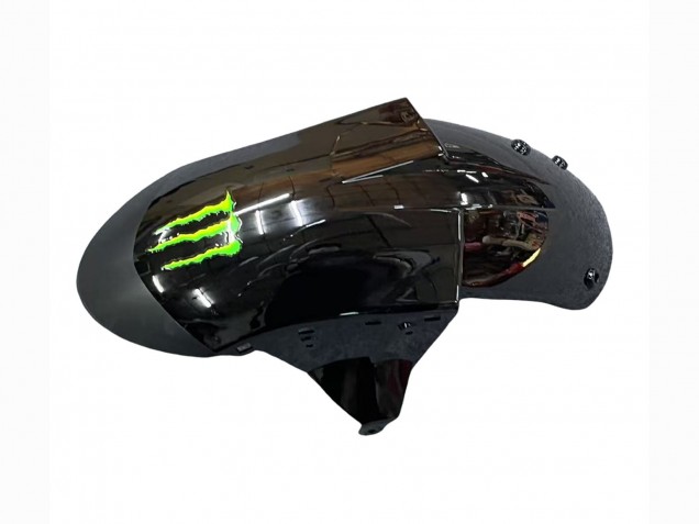 Carenados Moto Kawasaki ZX10R 2006-2007 - Gris Amarillo Negro Brillante Monstruo Elf