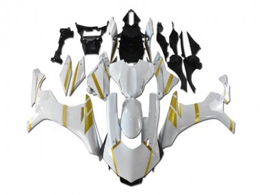 Carenados Moto Yamaha YZF R1 2015-2019 - Blanco Oro