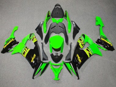 Carenados Moto Kawasaki ZX10R 2008-2010 - Verde Negro Brillante Amarillo