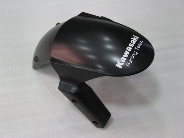 Carenados Moto Kawasaki ZX10R 2011-2015 - Negro Brillante Blanco Elf Nieve Calcomanía
