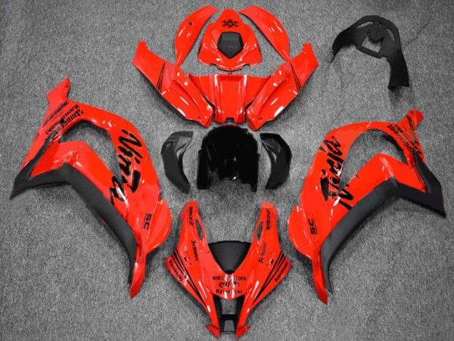 Carenados Moto Kawasaki ZX10R 2016-2020 - Rojo Negro
