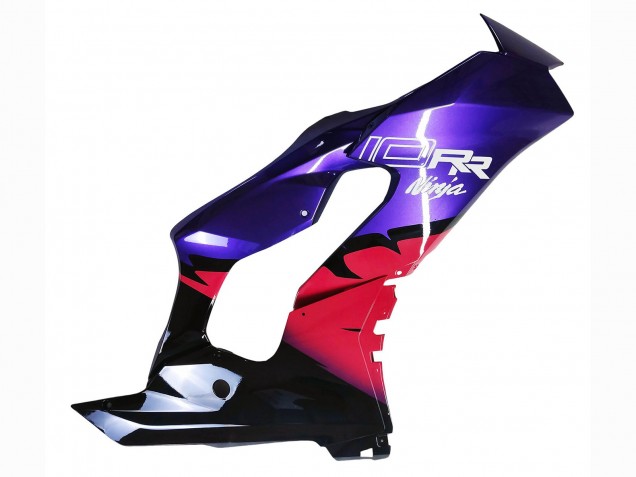 Carenados Moto Kawasaki ZX10R 2021-2025 - Rojo Negro Púrpura Blanco