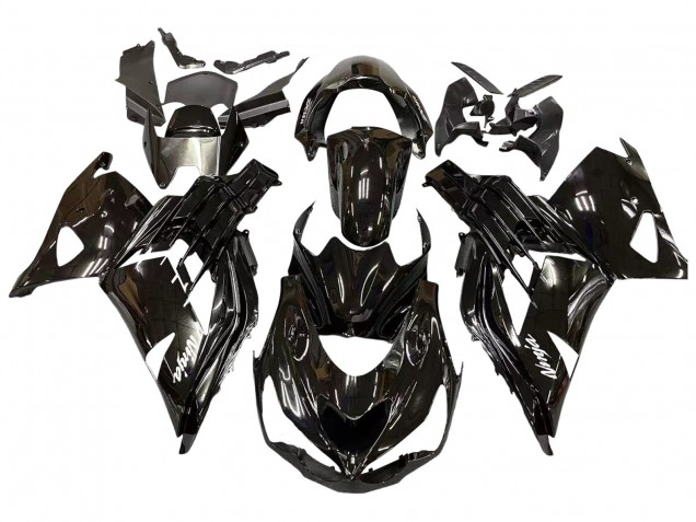 Carenados Moto Kawasaki ZX14R ZZR1400 2012-2024 - Negro Brillante Negro Mate Blanco Ninja