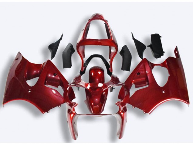 Carenados Moto Kawasaki ZX6R 2000-2002 - Rojo