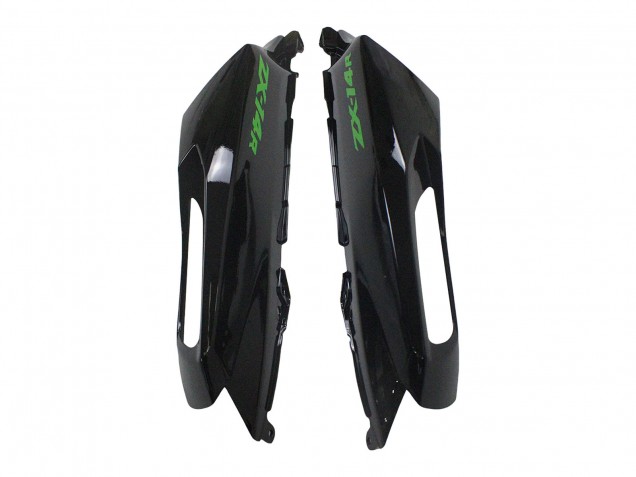 Kits Carenado Moto Kawasaki ZX14R ZZR1400 2012-2024 - Verde Negro Brillante