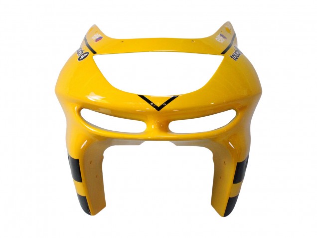 Carenados Moto Kawasaki ZX6R 1998-1999 - Amarillo Negro Monstruo Elf Bridgestone