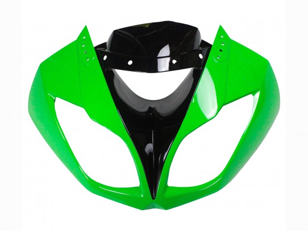 Carenados Moto Kawasaki ZX6R 2009-2012 - Verde Negro Brillante