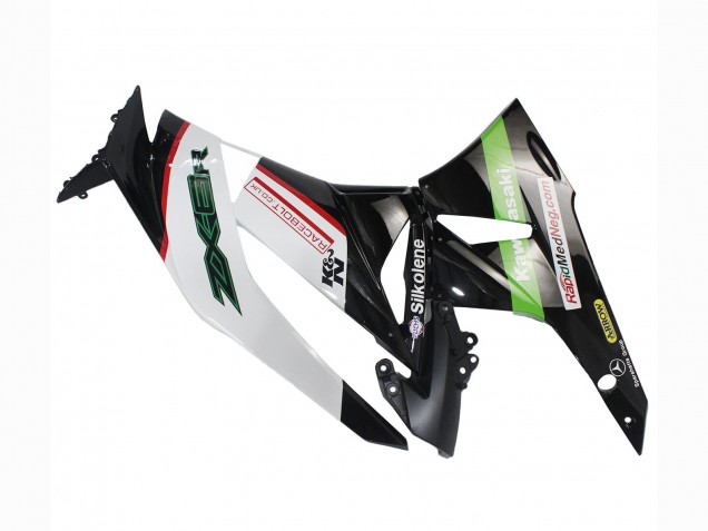 Carenados Moto Kawasaki ZX6R 2009-2012 - Blanco Rojo Negro Verde