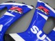 Carenado Moto Suzuki GSXR1000 2000-2002 - Blanco Azul Negro Rojo