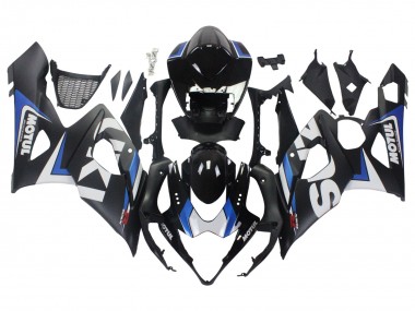 Carenados Moto Suzuki GSXR 1000 2005-2006 - Negro Azul Blanco Motul