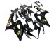 Carenados Moto Suzuki GSXR 1000 2005-2006 - Negro Brillante Oro Calcomanía