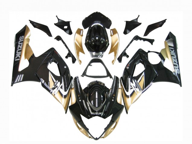 Carenados Moto Suzuki GSXR 1000 2005-2006 - Negro Oro