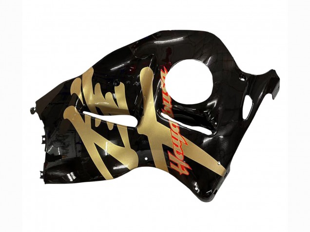 Carenados Moto Suzuki GSXR 1300 Hayabusa 1996-2007 - Negro Brillante Oro Hayabusa