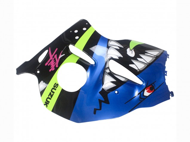 Carenados Moto Suzuki GSXR 1300 Hayabusa 1996-2007 - Azul Verde Tiburón 46