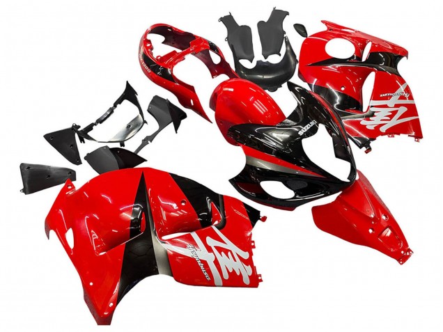 Carenados Moto Suzuki GSXR 1300 Hayabusa 1996-2007 - Rojo Negro Hayabusa