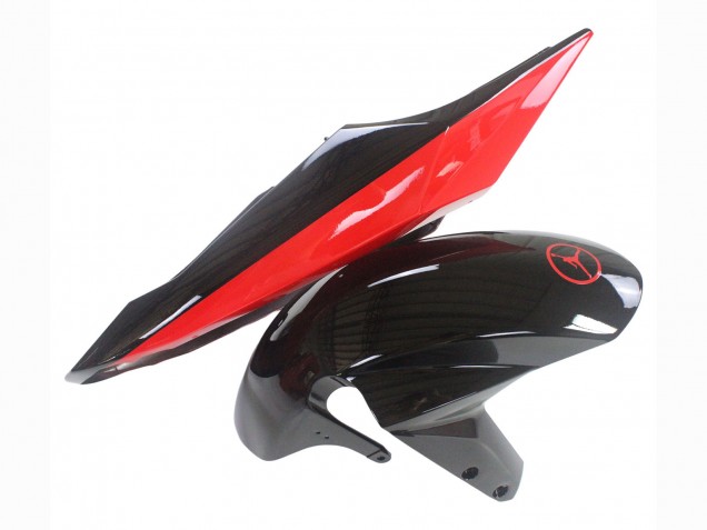 Carenados Moto Suzuki GSXR 600 / GSXR 750 2004-2005 - Negro Brillante Rojo Jordan Michelin