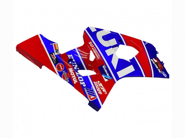 Carenados Moto Suzuki GSXR 600 / GSXR 750 2004-2005 - Azul Rojo Negro Motul Dunlop