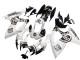 Carenados Moto Suzuki GSXR 600 / GSXR 750 2006-2007 - Blanco Negro Lucky Strike Motul