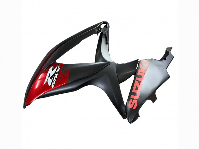 Carenados Moto Suzuki GSXR 600 / GSXR 750 2008-2010 - Negro Mate Rojo