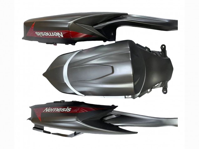 Carenados Moto Suzuki GSXR 600 / GSXR 750 2008-2010 - Negro Mate Rojo