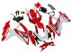 Carenados Moto Suzuki GSXR 600 / GSXR 750 2008-2010 - Blanco Rojo Negro