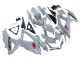Carenados Moto Suzuki GSXR 600 / GSXR 750 2008-2010 - Gris Brillante