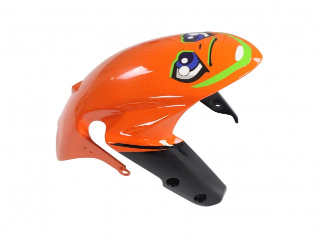 Carenados Moto Suzuki GSXR 600 / GSXR 750 2011-2024 - Azul Claro Naranja Negro Blanco Tiburón 46