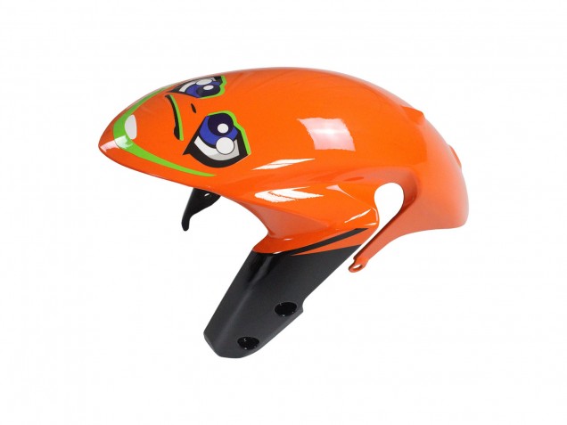 Carenados Moto Suzuki GSXR 600 / GSXR 750 2011-2024 - Azul Claro Naranja Negro Blanco Tiburón 46