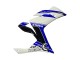 Carenados Moto Yamaha YZF R3/R25 2015-2018 - Blanco Azul Negro Carrera