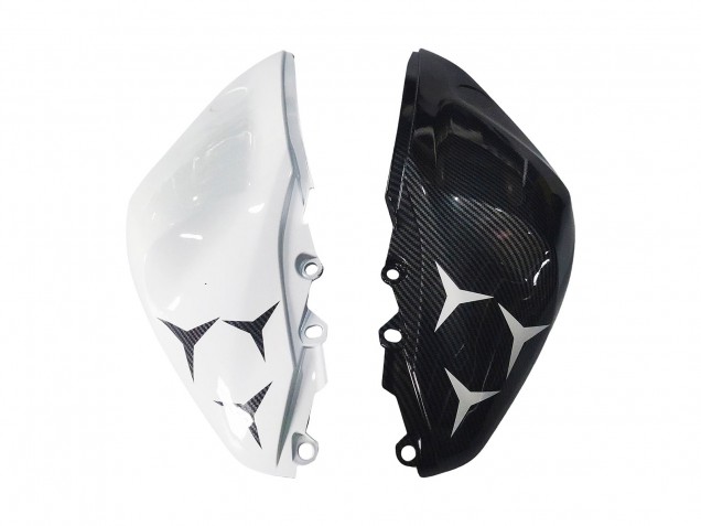 Carenados Moto Yamaha YZF R3/R25 2015-2018 - Blanco Verde Negro Brillante