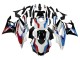 Carenados Moto Yamaha YZF R3/R25 2019-2021 - Blanco Azul Rojo Negro Brillante