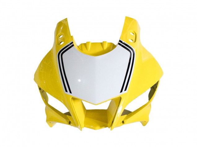 Carenados Moto Yamaha YZF R3/R25 2019-2021 - Amarillo Blanco Negro Raya