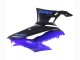 Carenado Moto Yamaha YZF R3/R25 2022-2024 - Azul Negro Mate