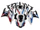 Carenados Moto Yamaha YZF R3/R25 2022-2024 - Blanco Azul Rojo Negro
