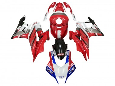 Carenados Moto Yamaha YZF R3/R25 2022-2024 - Blanco Rojo Azul Negro Motul Flex Box Givi Unubat