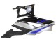 Carenados Moto Yamaha YZF R3/R25 2022-2024 - Plata Azul Negro Brillante