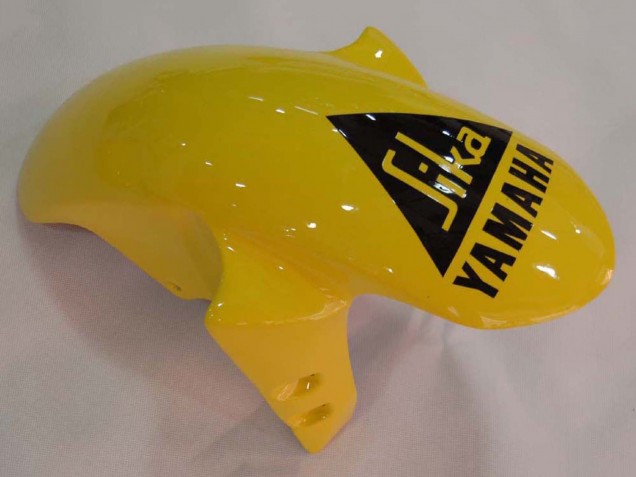 Carenados Moto Yamaha YZF 1000 R1 2004-2006 - Amarillo Blanco Negro Brillante