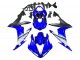 Carenados Moto Yamaha YZF 1000 R1 2004-2006 - Azul Blanco Negro Mate