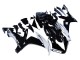Carenados Moto Yamaha YZF 1000 R1 2004-2006 - Negro Brillante Blanco Motul